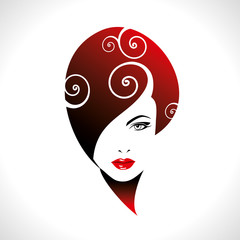 creative fashion women portrait