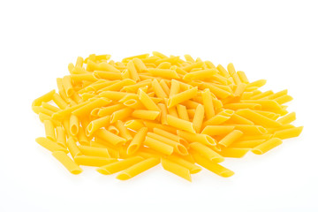 Pasta isolated on white background