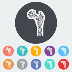 Bone icon.