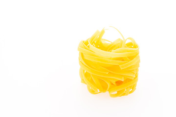 Pasta isolated on white background