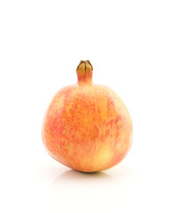Pomegranate isolated on white background