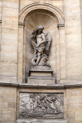 Paris -  Fountain of the four seasons. France