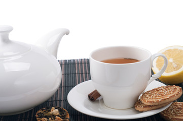 still life with tea