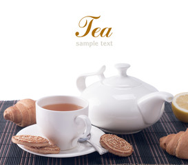 still life with tea