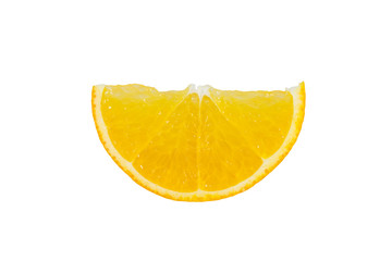 orange fruit on white background