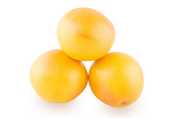 Three grapefruit