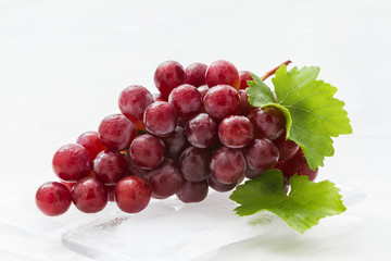 grape on a white background