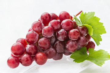 grape on a white background