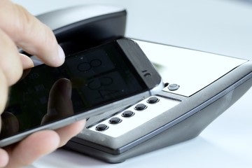 Telefon im Büro