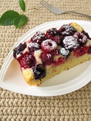 Beeren-Rührschnitte