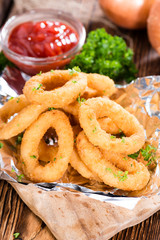 Fresh made Onion Rings