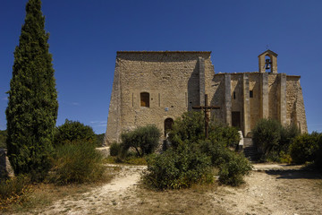 Fototapeta premium St Saturnin des Apt, Provence, Kapelle