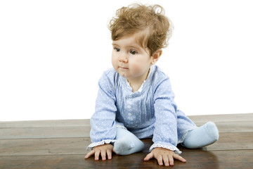 Naklejka premium young baby