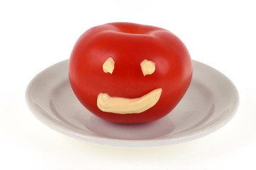 Tomate et mayonnaise
