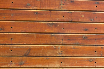 Texture - wall covered with old planks.