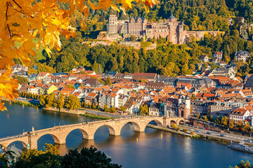 Fototapeta na wymiar View on Heidelberg