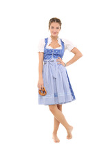 Hübsches Mädchen im Dirndl