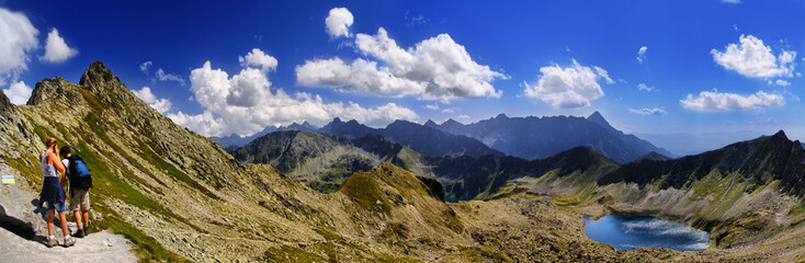 Beautiful view from the pass Zawrat to Świnica, Tatra - 70567955