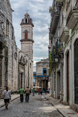 Havana, Cuba. Street scene.