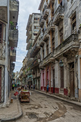 Havana, Cuba. Street scene.