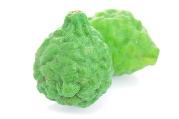 Obraz premium Kaffir Lime with leaves