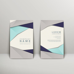 modern abstract business card template