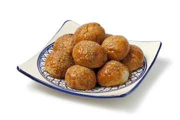 Moroccan sesame rolls