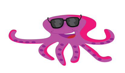 Cute octopus cartoon
