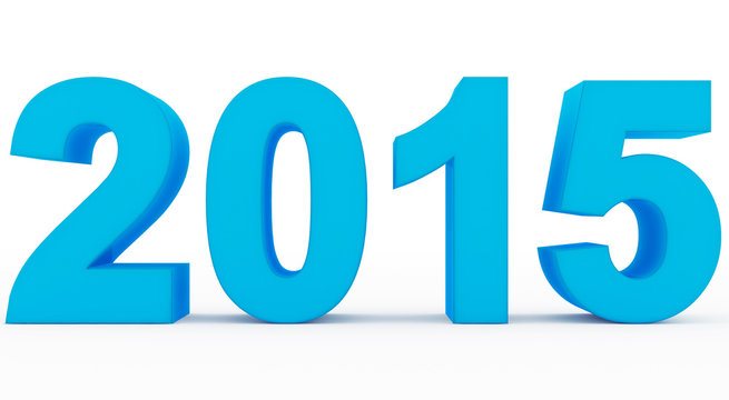 year 2015 blue