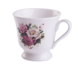 teacup. teacup on a background