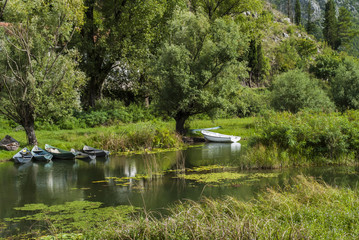 Boats on the river