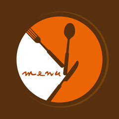 Restaurant menu card design