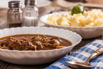 Goulash soup.