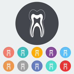 Tooth icon.