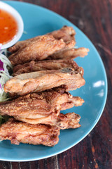 fired wing chicken
