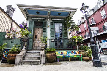 Fototapeta na wymiar French Quarter New Orleans