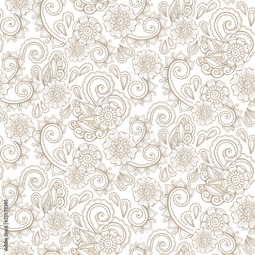 seamless floral pattern stock
