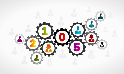 2015 concept illustration