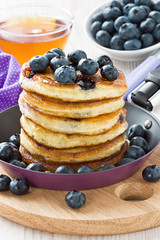 Blueberry pancakes