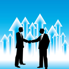 Fototapeta premium global business background