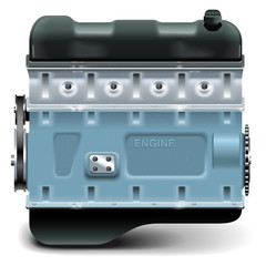Obraz premium Vector Engine
