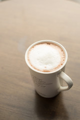 hot chocolate and bubble milk