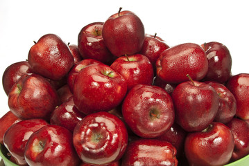 Dew Covered Fresh Apples