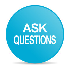 ask questions internet icon