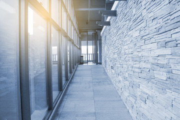 modern indoor corridor in the office