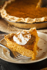 Homemade Pumpkin Pie for Thanksigiving