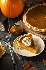 Homemade Pumpkin Pie for Thanksigiving