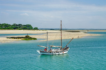 Fototapeta premium presqu'ile de pen -bron