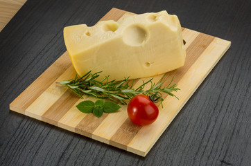 Maasdam cheese
