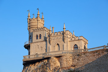 Fototapeta premium Swallow's Nest, Crimea, Yalta